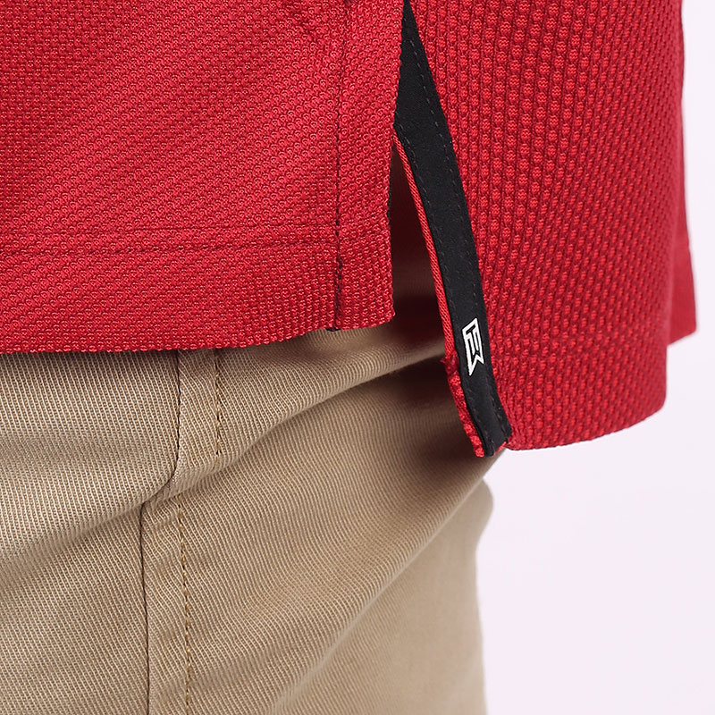 Мужская футболка Nike Dri-Fit Tiger Woods Mock Neck Golf Shirt (CU9526-677)  - цена, описание, фото 5